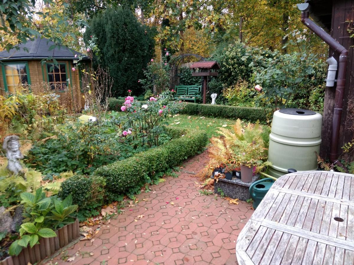 Ruhige, Gemuetliche 1-Zimmer Gartenwohnung Fuer 2 Erwachsene Lubeck Exterior photo