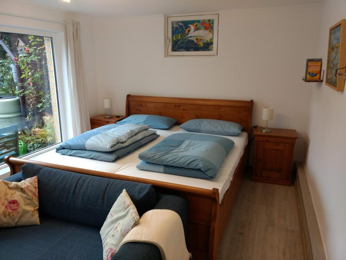 Ruhige, Gemuetliche 1-Zimmer Gartenwohnung Fuer 2 Erwachsene Lubeck Exterior photo
